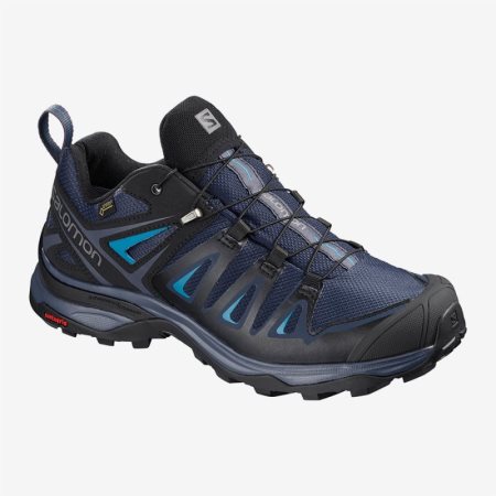 Salomon X ULTRA 3 GTX W Marineblå Tursko Dame [NO 3-GUQ]